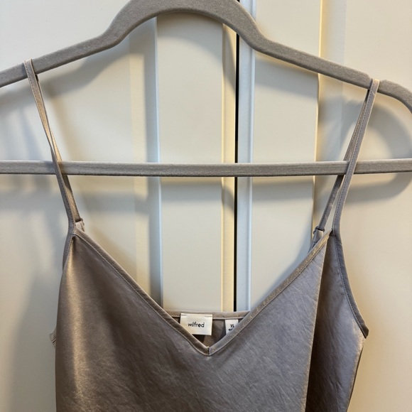 Aritzia Mini Satin Slip Dress - Picture 3 of 3